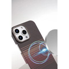 İphone 16 Pro Vega Magsafe Kapak - Gri