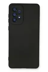 Newface Samsung Galaxy A53 5g Kılıf Nano İçi Kadife Silikon - Siyah