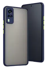 Newface Vivo Y53s Kılıf Montreal Silikon Kapak - Lacivert