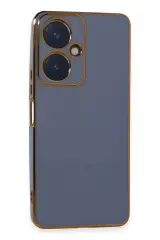 Newface Vivo Y27 Kılıf Volet Silikon - Mavi
