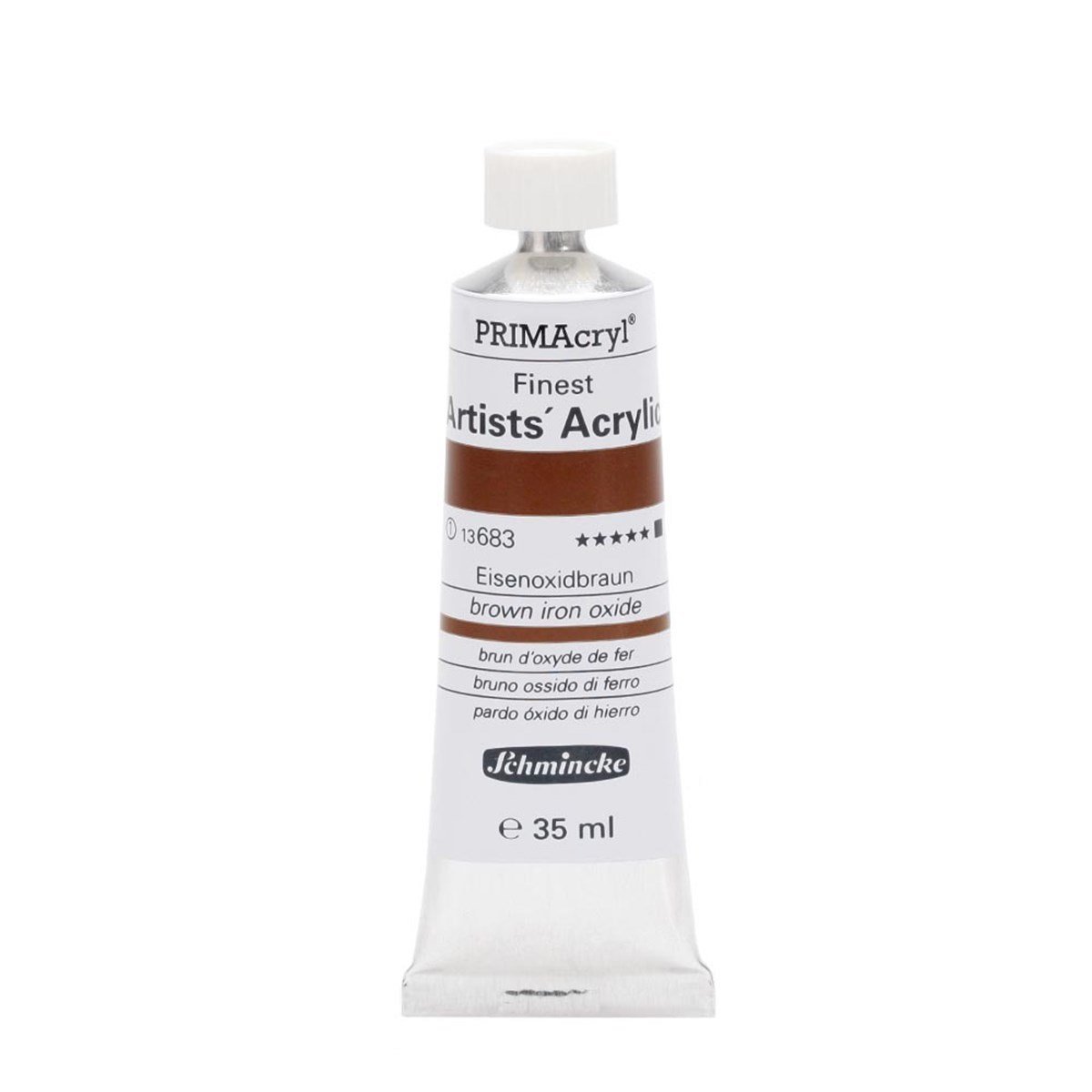 PRİMAcryl Artist Akrilik Boya - Brown Iron Oxide - 35ml - Seri 1