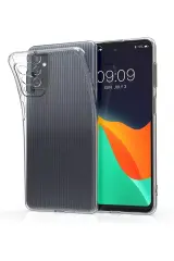Newface Samsung Galaxy M52 5g Kılıf Lüx Şeffaf Silikon