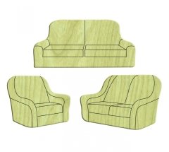 Ahşap Lazer Kesim - KD299