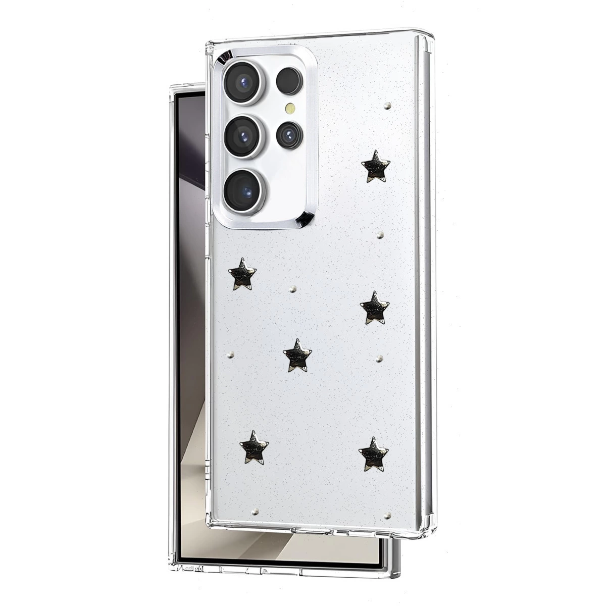 Samsung Galaxy S24 Ultra Fiyonk Desenli Kapak - Desen 4