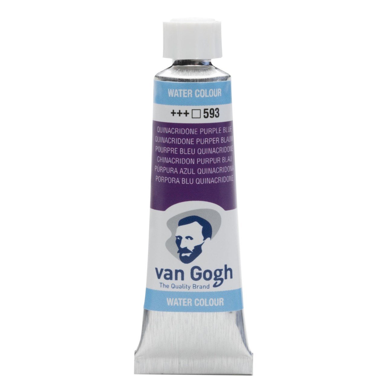 Tüp Suluboya - 593 Quinacridone Purple Blue - 10ml