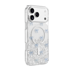 Onegif  İphone 17 Pro Max Misk Simli Magsafe Kapak - Desen 3