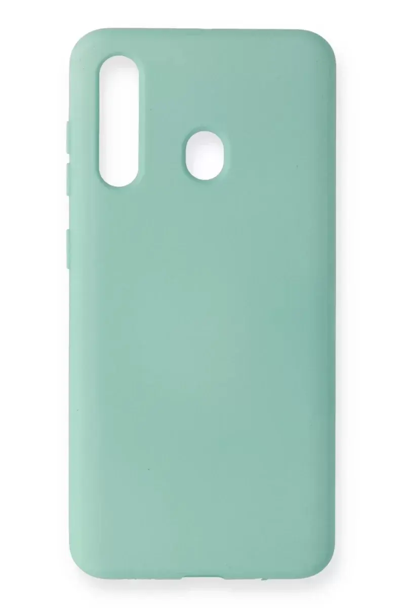 Newface Samsung Galaxy M40 Kılıf Nano İçi Kadife Silikon - Turkuaz