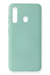 Newface Samsung Galaxy M40 Kılıf Nano İçi Kadife Silikon - Turkuaz
