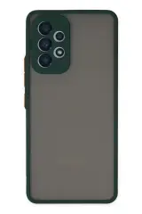 Newface Samsung Galaxy A33 5g Kılıf Montreal Silikon Kapak - Yeşil