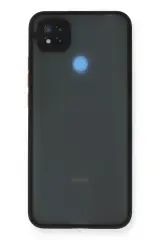 Newface Xiaomi Redmi 9c Kılıf Montreal Silikon Kapak - Siyah