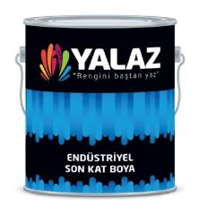 Yalaz Endüstriyel Boya 2,5 Kg 9006 Jant Metalik Gri