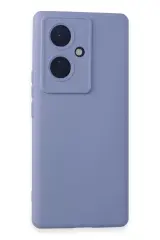 Newface Vivo V29 Lite Kılıf Nano İçi Kadife Silikon - Lila