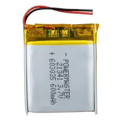 Powermaster 603035 3.7 Volt 600 Mah Lityum Polimer Pil