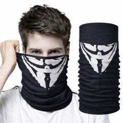 Vendetta Maskesi Desenli Baf Bandana – Çok Amaçlı Yüz Boyunluk Bandana 4 No