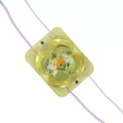Powermaster Pm-14715 12 Volt 2 Watt Sarı Yanıp Sönen Çakar 4333-3030 Modül Led 43x33x28mm