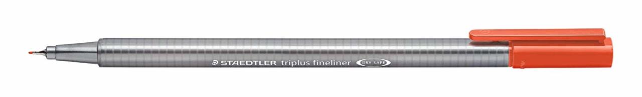 Üçgen Fineliner - 0.3 mm - Scarlet Kırmızı