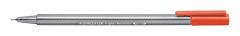 Üçgen Fineliner - 0.3 mm - Scarlet Kırmızı