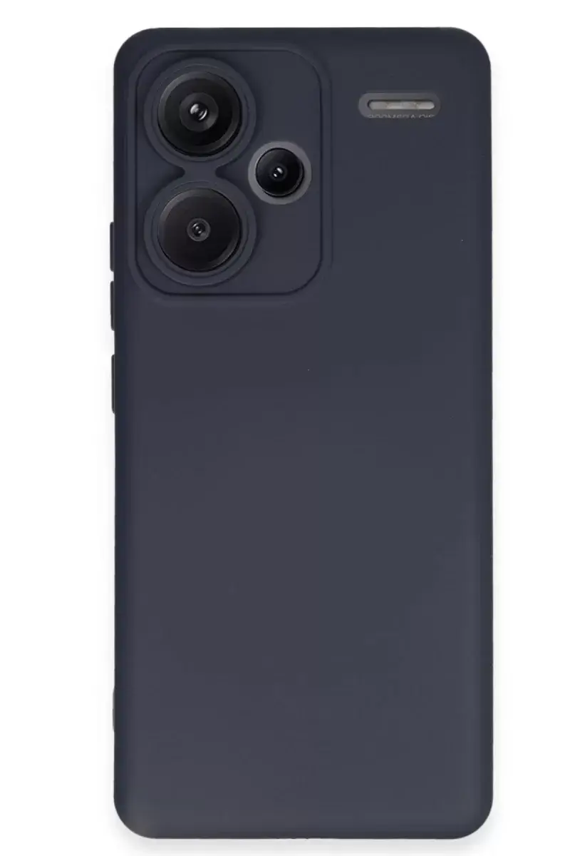 Newface Xiaomi Redmi Note 13 Pro Plus Kılıf Nano İçi Kadife Silikon - Lacivert