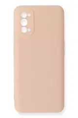 Newface Realme 7 Pro Kılıf Nano İçi Kadife Silikon - Pudra