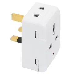 De-pa 11118-uk İngiliz - Amerikan Golyat Seyahat Prizi Fiş 3 Girişli Topraklı (ışıklı)