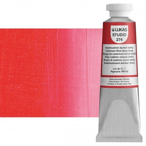 Studio Yağlıboya 37ml N:274 Cadmium Red Deep Hue