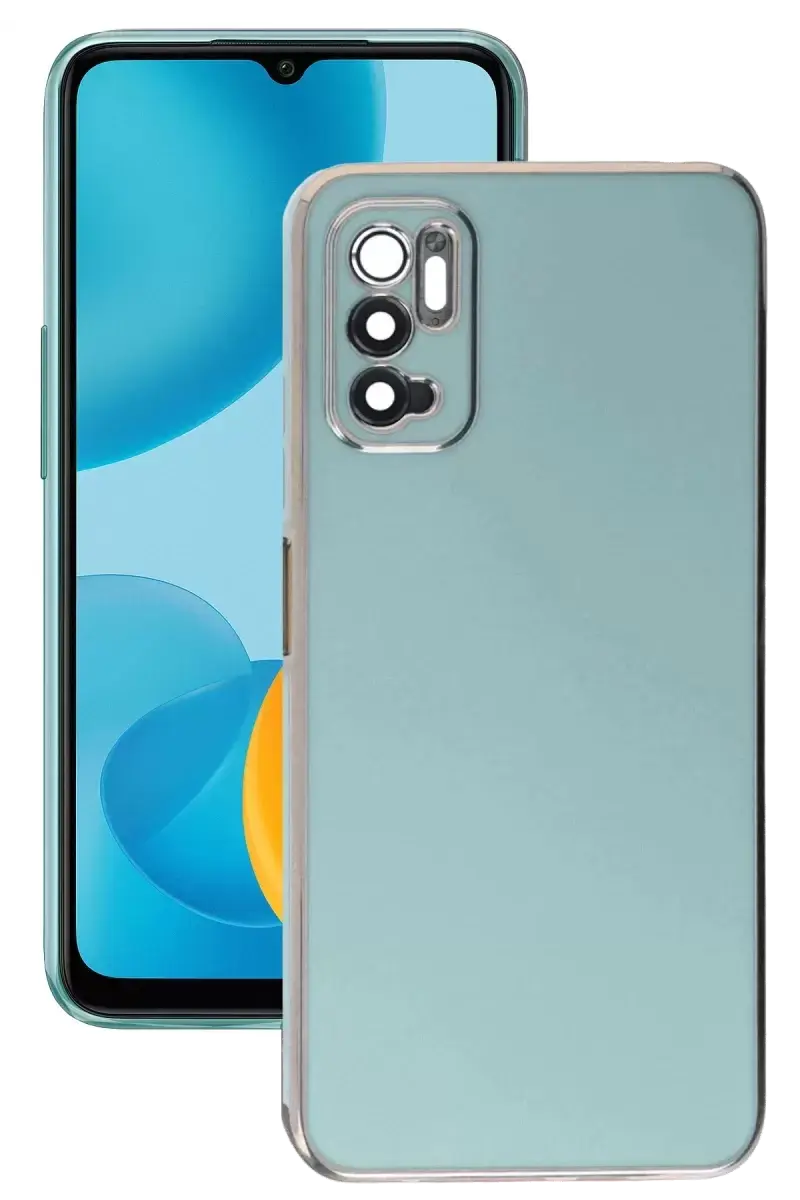 Newface Xiaomi Redmi Note 11 Se Kılıf Volet Silikon - Açık Yeşil