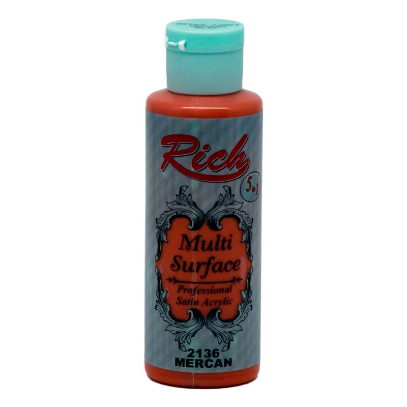 Multi Surface Akrilik Boya 130 cc. - 2136 Mercan