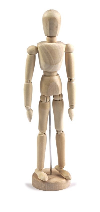 Ahşap Model Manken 20cm