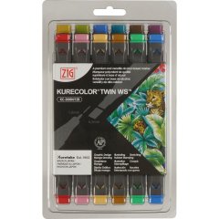 Kurecolor Twin Ws 12'li Marker Seti - Dull Colors
