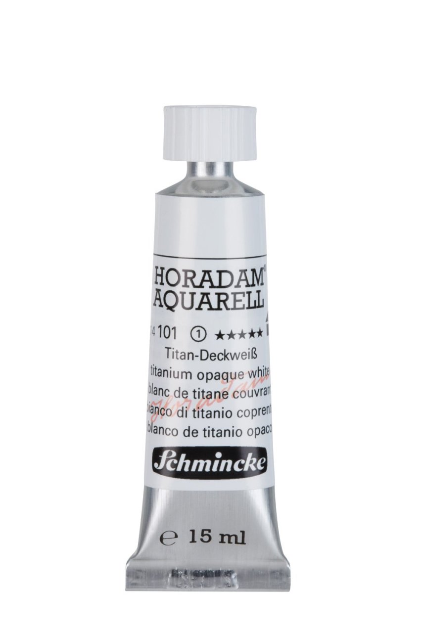 Horadam Tüp Suluboya - Titanium White - 15ml - Seri 1