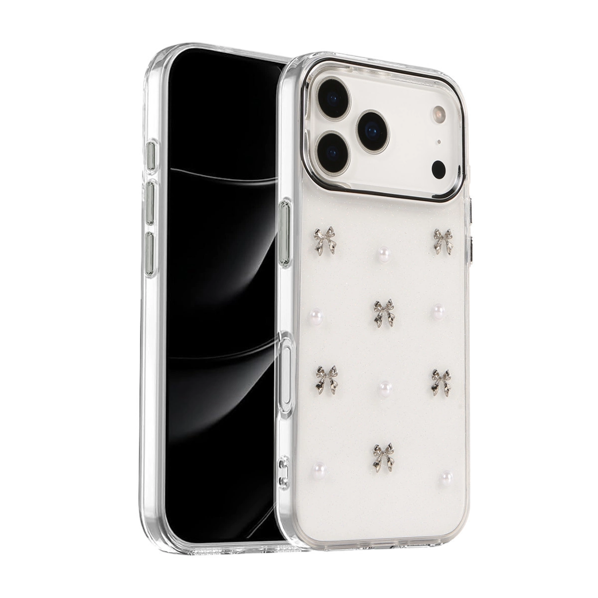İphone 17 Pro Fiyonk Desenli Kapak - Desen 8