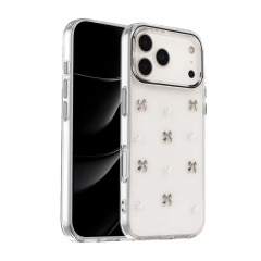 İphone 17 Pro Fiyonk Desenli Kapak - Desen 8