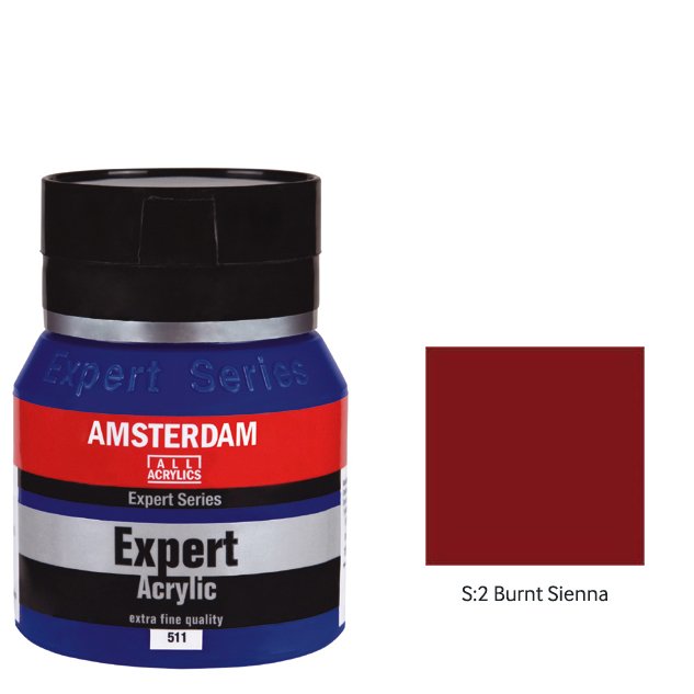 Talens Amsterdam Expert Serisi Akrilik Boya 400ml - S:2 Burnt Sienna