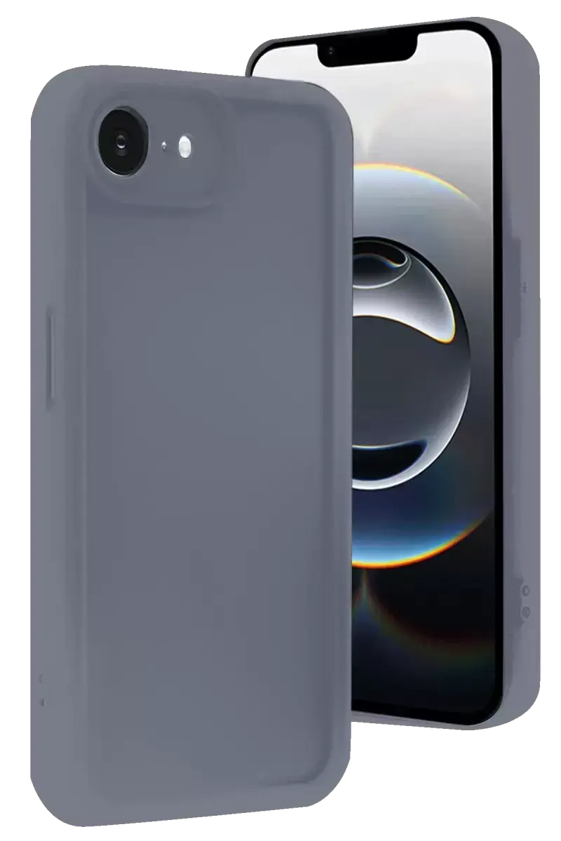 Newface İphone 16e Kılıf Viera Silikon - Gri