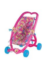 Comfymax Barbie Kalpli Büyük Oyuncak Bebek Arabası