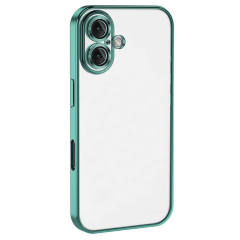 İphone 16 Kılıf Razer Lensli Silikon - Turkuaz