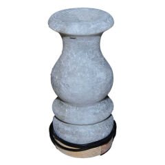 Vazo Şekilli Doğal Kaya Tuzu Lambası Çankırı Kablolu Ampullü Beyaz 1-2 Kg