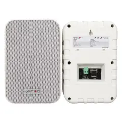 Magicvoice F-lhy4a 4'' (10 Cm) Hat Trafolu Duvar Tipi Sütun Hoparlör (10w Rms / 150w Peak - Mp3 Usb Uyumlu) Çiftli Takım Set - Beyaz
