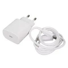 Weko Wk-27878 Note10 Beyaz 25 Watt Şarj Başlık Adaptörü + Type-c To Type-c Kablo
