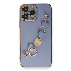 İphone 13 Pro Kılıf Esila Silikon - Gri