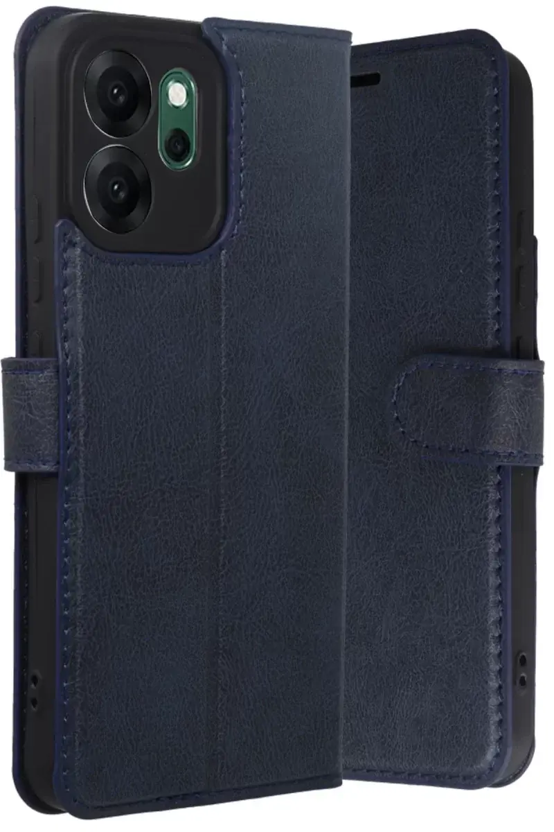 Newface Oppo Reno 14f Trend S Plus Kapaklı Kılıf - Lacivert
