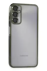 Newface Samsung Galaxy A05s Kılıf Razer Lensli Silikon - Yeşil