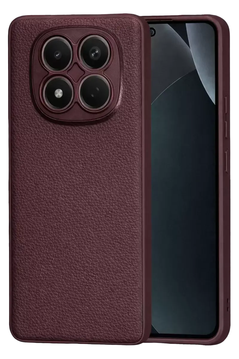 Newface Xiaomi Redmi Note 15 Pro Plus 5g Thermax Silikon Kılıf - Bordo