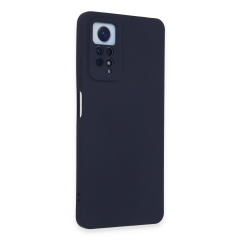 Xiaomi Redmi Note 12 Pro 4g Kılıf Nano İçi Kadife Silikon - Lacivert