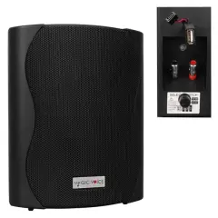 Magicvoice F-lhy4s 4'' (10 Cm) Hat Trafolu Duvar Tipi Sütun Hoparlör (10w Rms / 150w Peak - Mp3 Usb Uyumlu) - Siyah