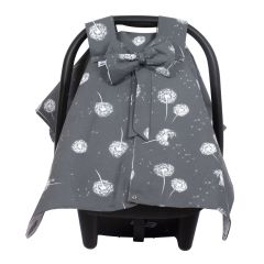 Sevi Bebe Fiyonklu Ana Kucağı Örtüsü Uç Uç Desen