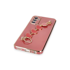 Samsung Galaxy A14 4g Kılıf Esila Silikon - Kırmızı