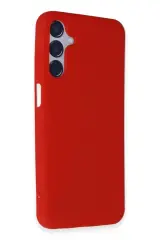 Newface Samsung Galaxy M15 Kılıf First Silikon - Kırmızı