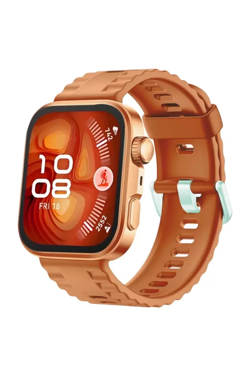 Newface Huawei Fit 4 Nova Silikon Kordon - Turuncu