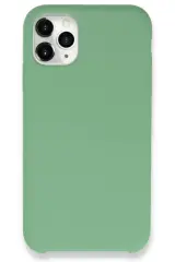 Newface Apple İphone 11 Pro Kılıf Lansman Legant Silikon - Yeşil